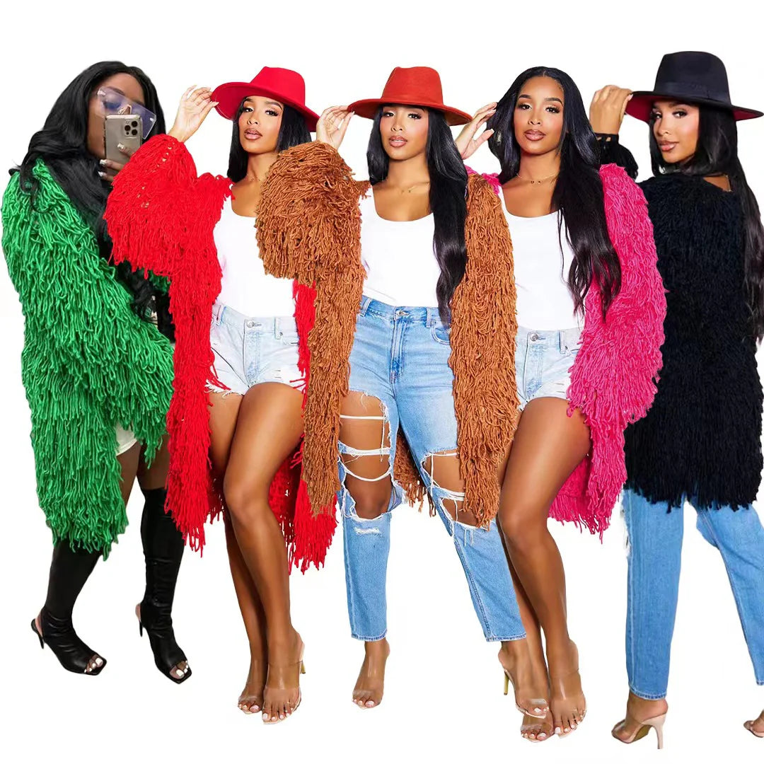 Fringe Tassel Cardigans