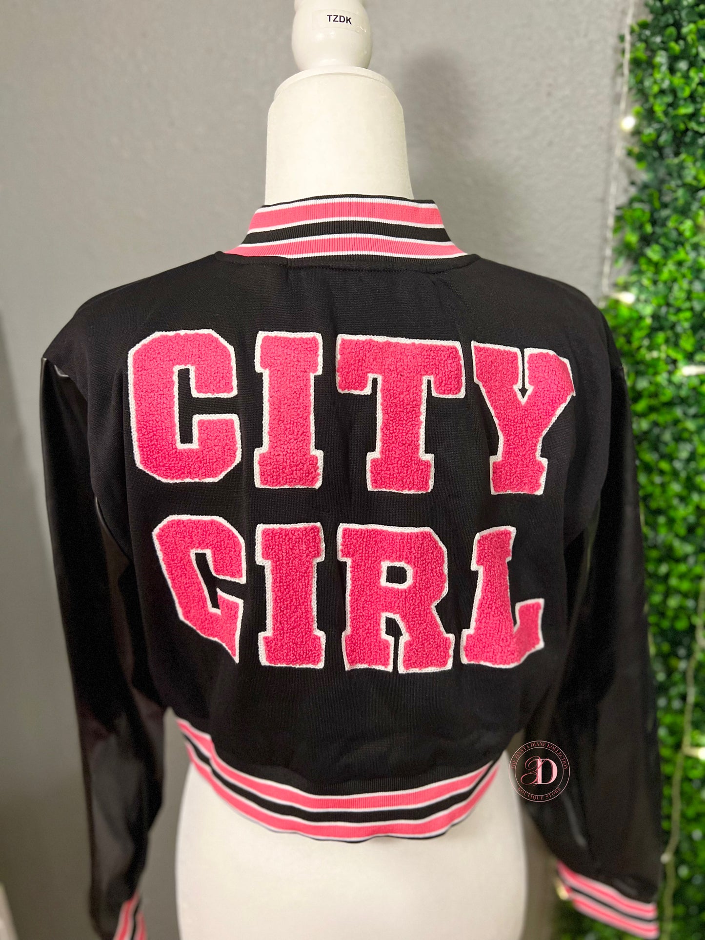 City Girl Letterman Jacket