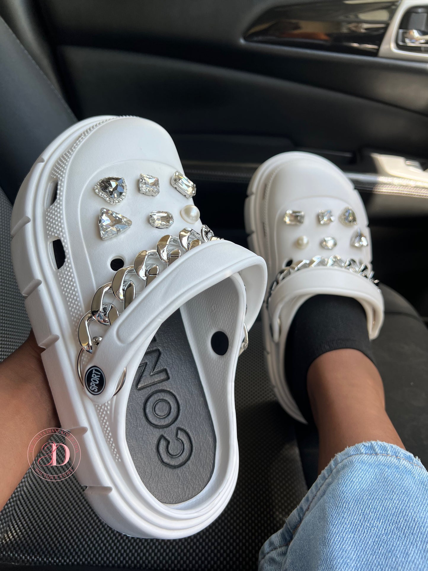 Bling Rhinestone Clogs