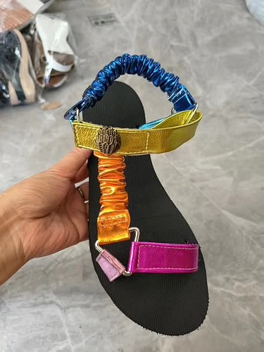 Rainbow Strap Sandals