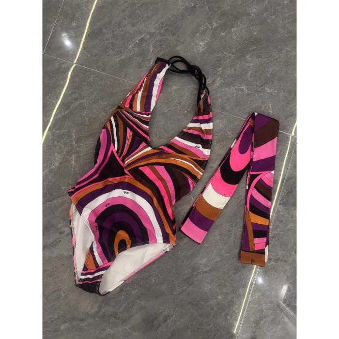 Colorful Swirl Swim Sets