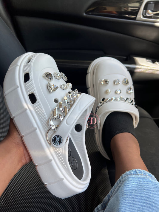 Bling Rhinestone Clogs