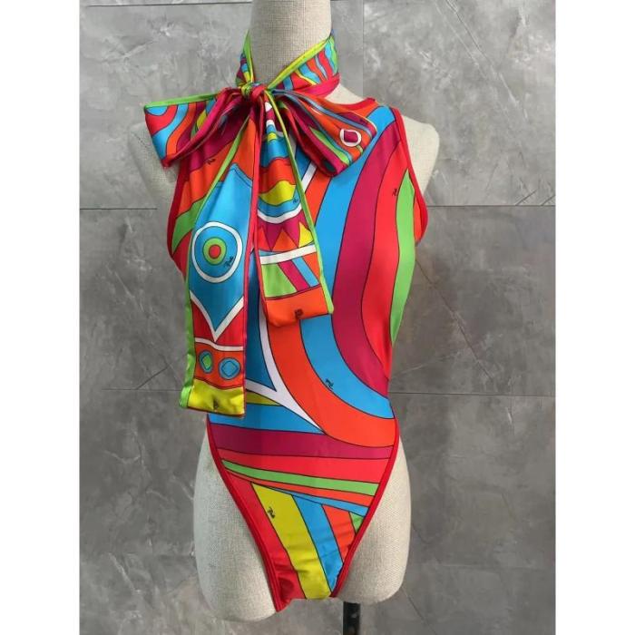 Colorful Swirl Swim Sets