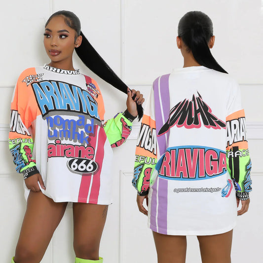 Colorful Graphic T-Shirt