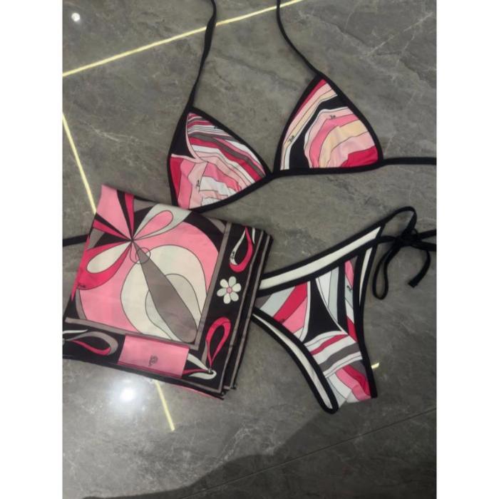 Colorful Swirl Swim Sets